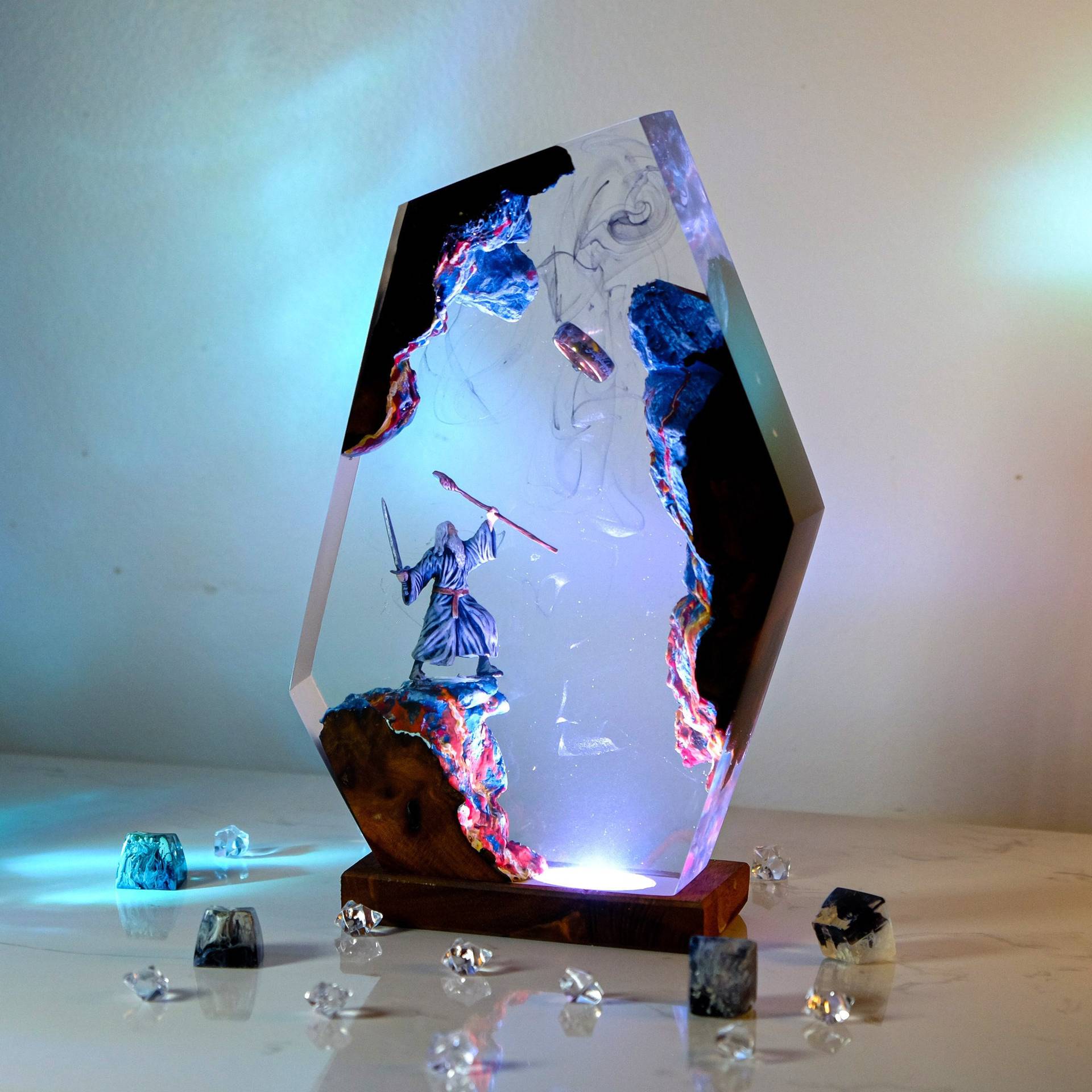 Movie Scence Figure Table Resi - Lighting Decoration For Wedding ulasan dan harga