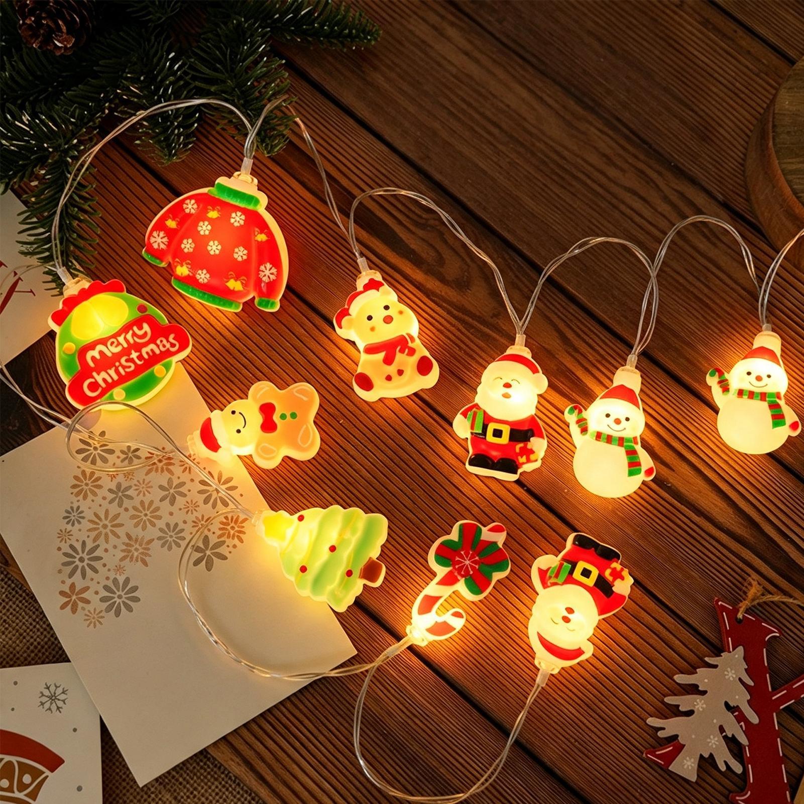 Christmas String Lights Decora - Lighting Christmas Decor ulasan dan harga