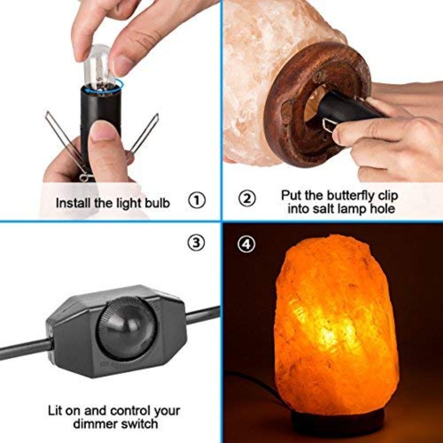 Himalayan Salt Lamp Cords with - Himalayan Salt Lamp ulasan dan harga