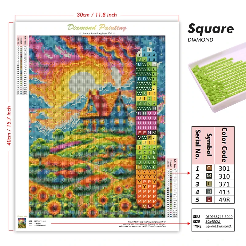 DIY Diamond Painting 2026 Nova - Nova Decor & Lighting Julestjerne ulasan dan harga