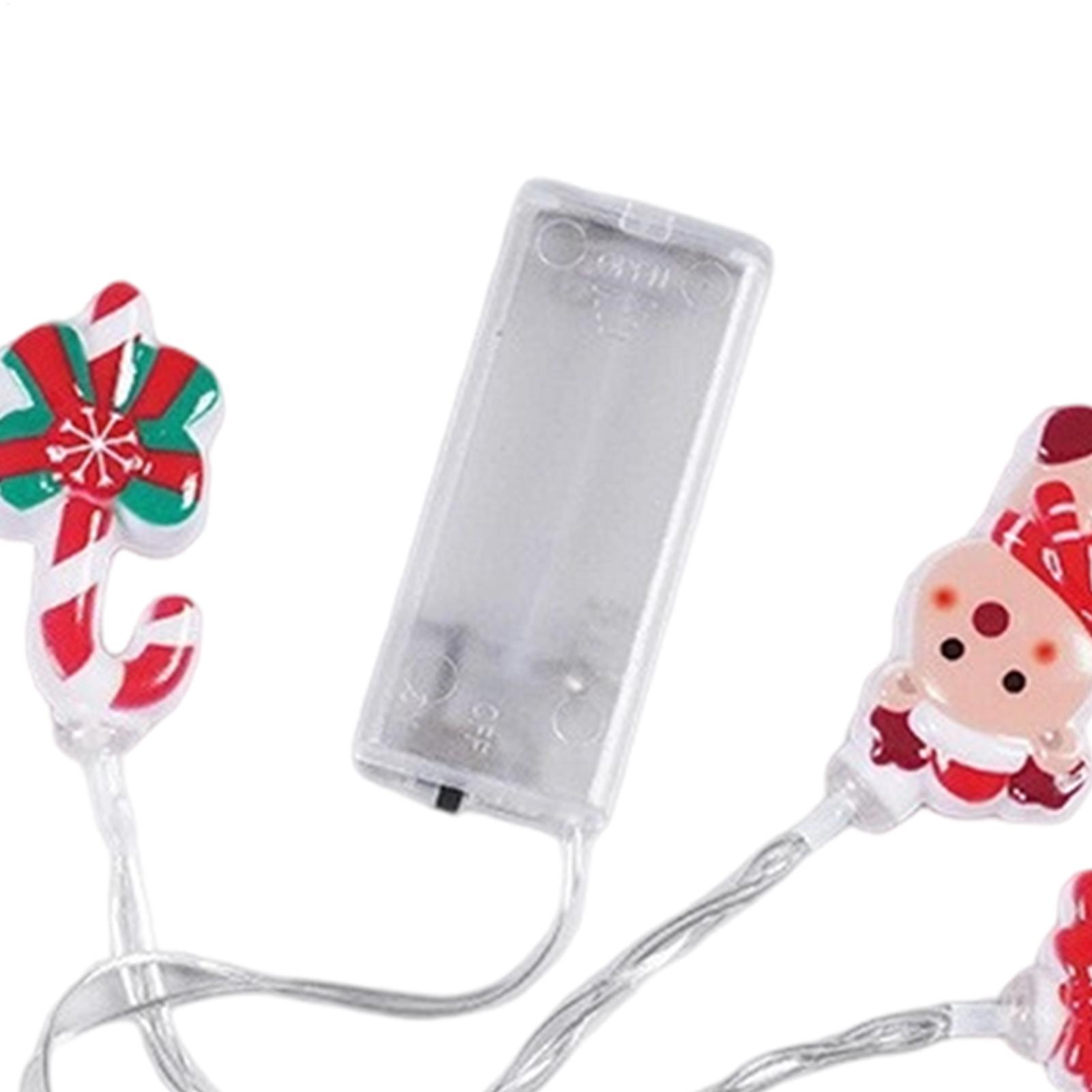 Christmas Santa String Lights  - Lighting Christmas Decor ulasan dan harga