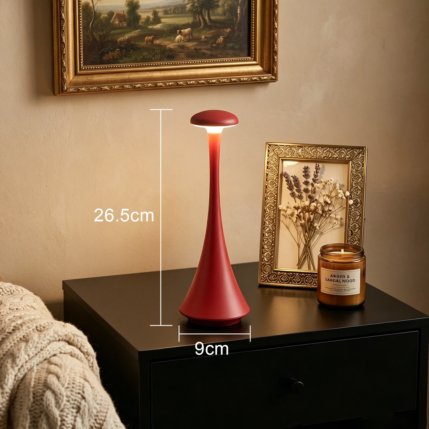 GGbingo Mushroom Table Lamp Re - Mushroom Table Lamp ulasan dan harga