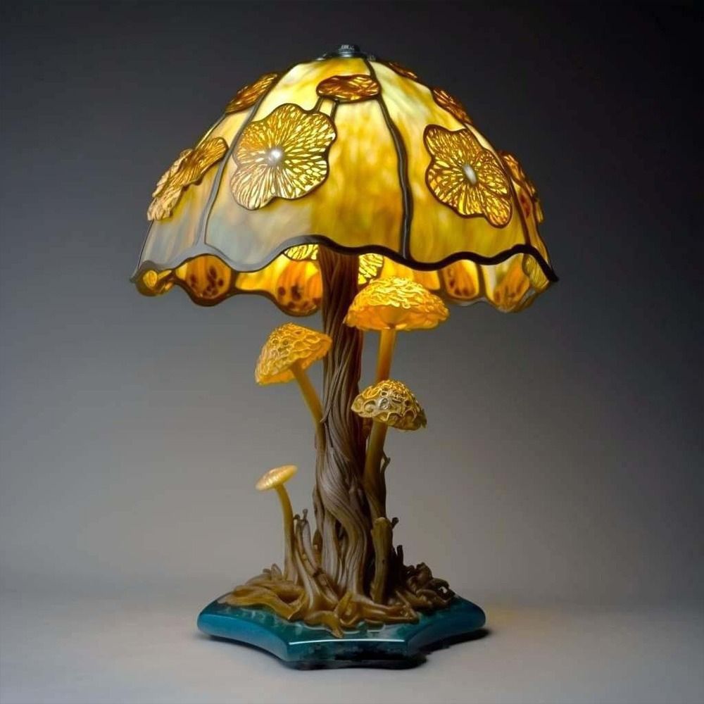 High-quality Aesthetic Design  - Mushroom Table Lamp ulasan dan harga