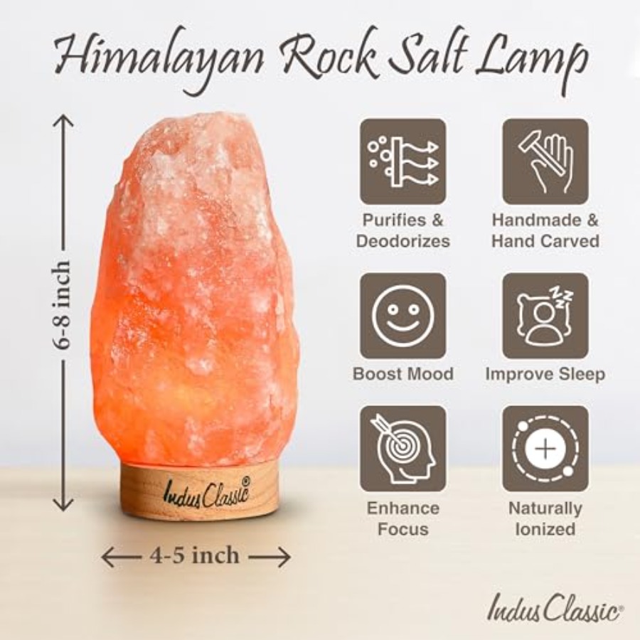 LN-02 Pack of 2 Natural Himala - Himalayan Salt Lamp ulasan dan harga