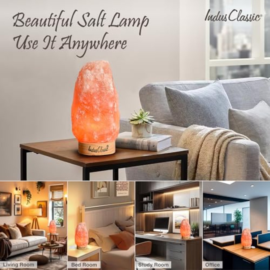LN-02 Pack of 2 Natural Himala - Himalayan Salt Lamp ulasan dan harga