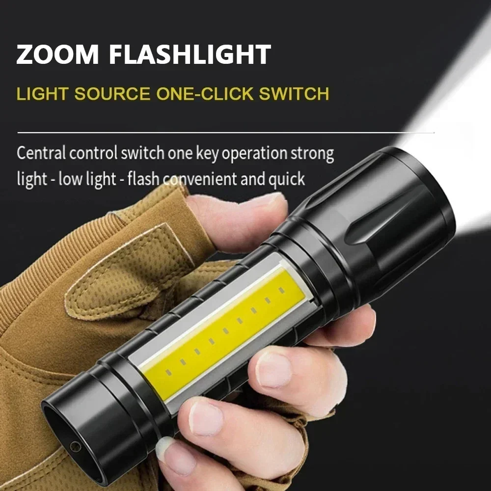 Portable COB+LED Camping Light - Lighting Christmas Decor ulasan dan harga
