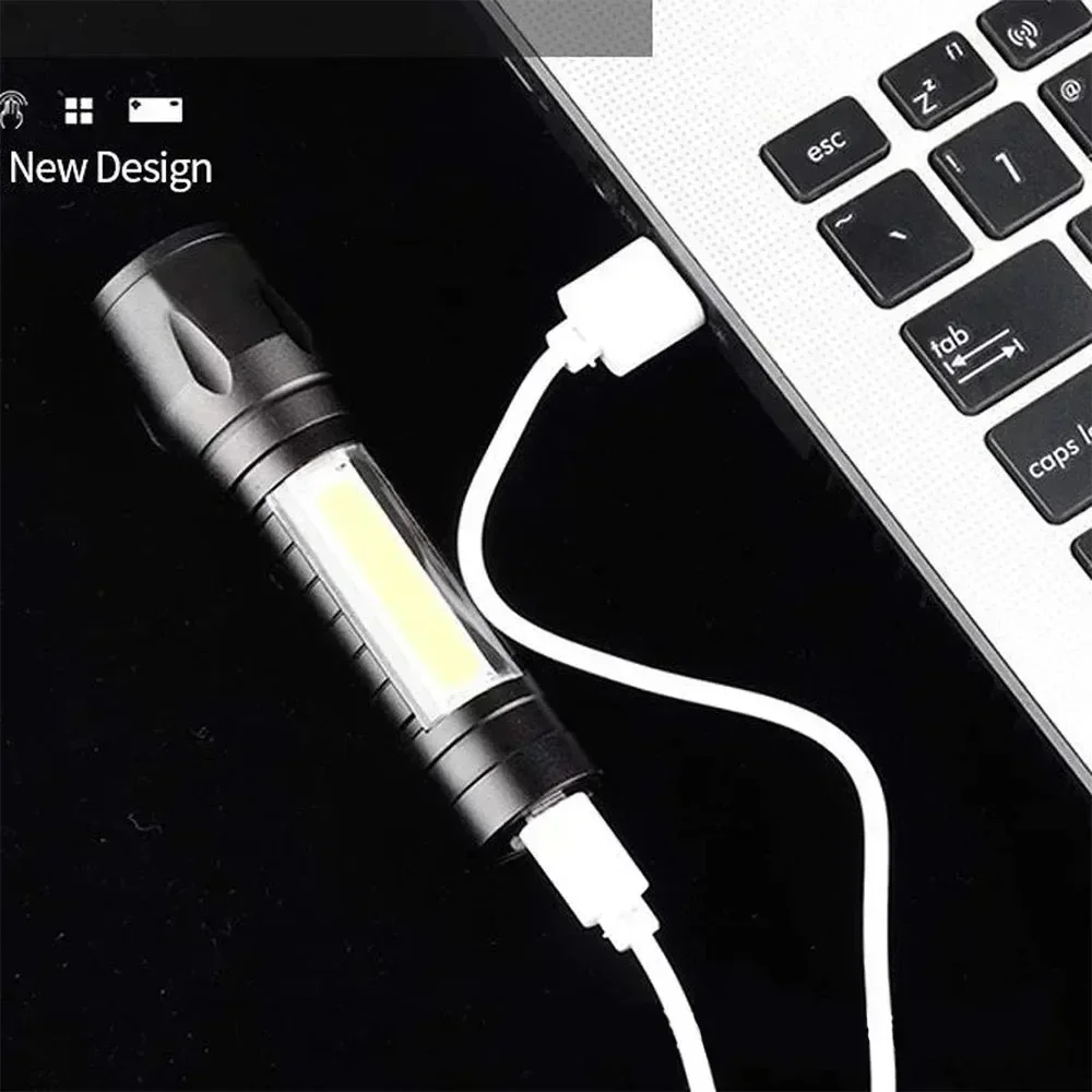 Portable COB+LED Camping Light - Lighting Christmas Decor ulasan dan harga