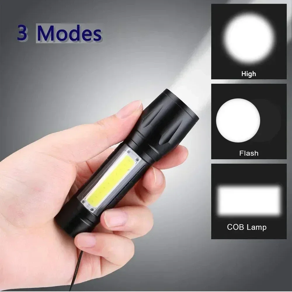Portable COB+LED Camping Light - Lighting Christmas Decor ulasan dan harga