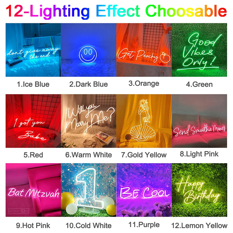 Custom Led Neon Signs LED Ligh - Neon Sign Custom Led ulasan dan harga