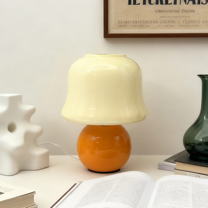 Modern Minimalist Mushroom Des - Mushroom Table Lamp ulasan dan harga