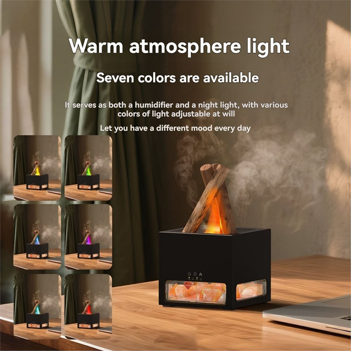AA14 2-in-1 Himalayans Salt La - Himalayan Salt Lamp ulasan dan harga
