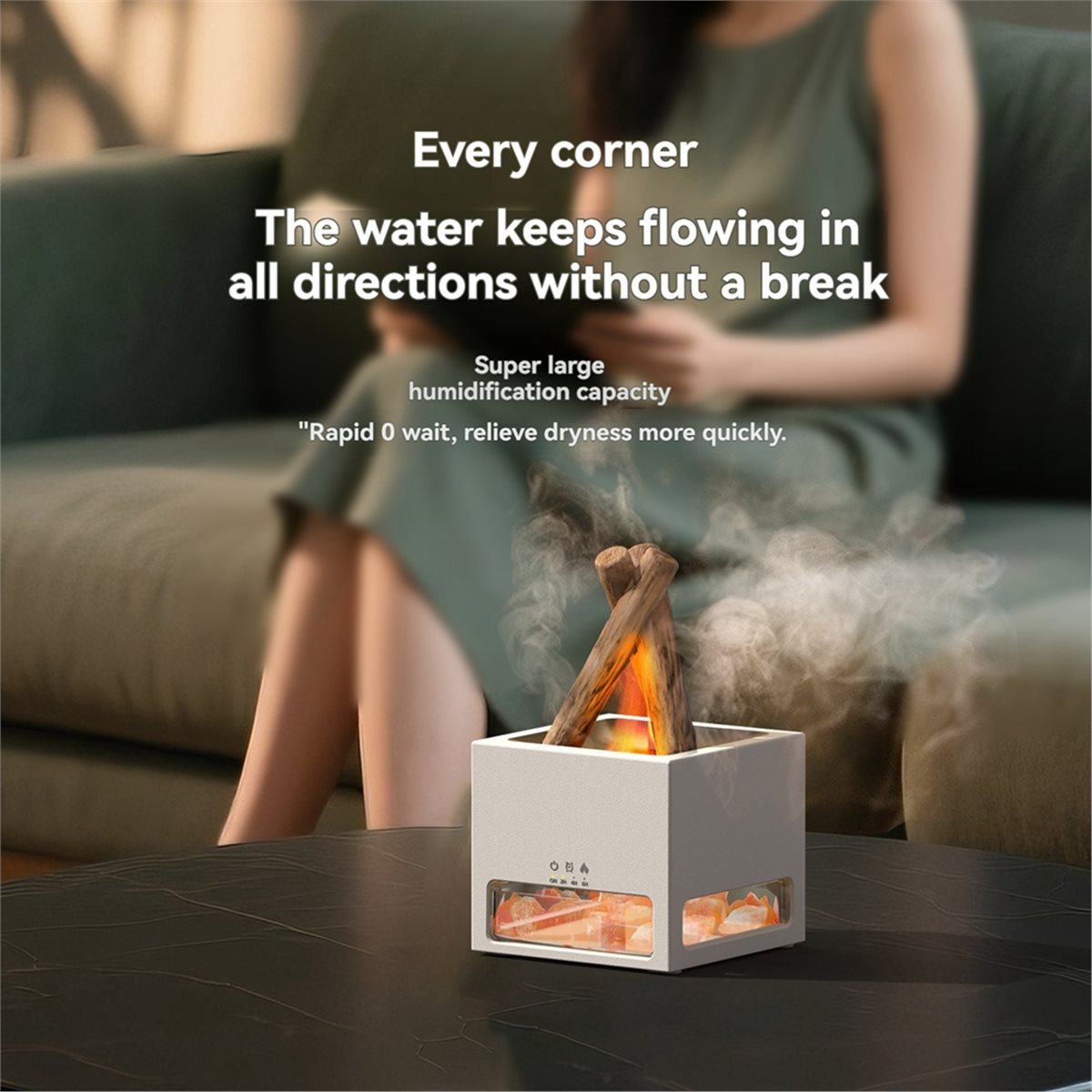 AA14 2-in-1 Himalayans Salt La - Himalayan Salt Lamp ulasan dan harga