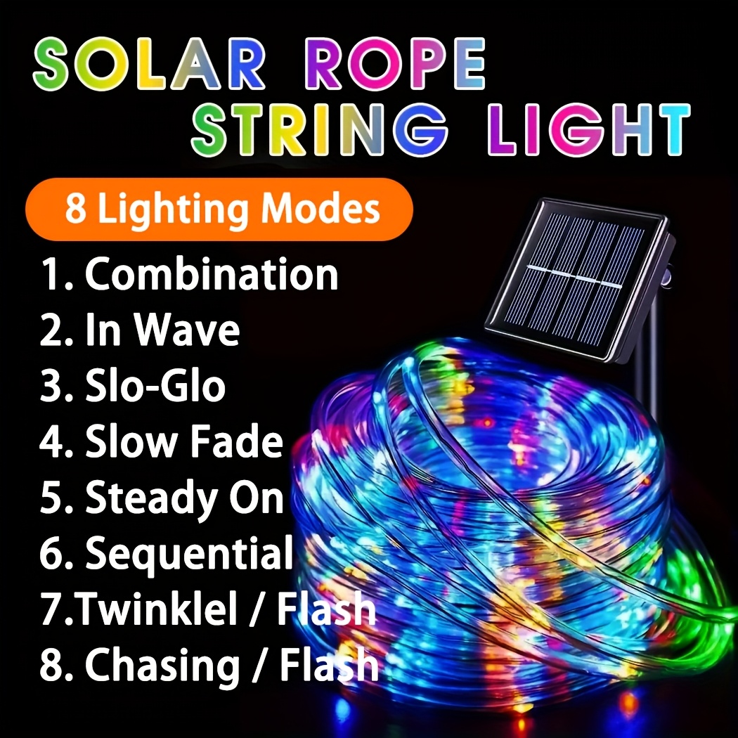 Outdoor Solar LED Fairy Lights - Outdoor Lighting Wedding Decor ulasan dan harga
