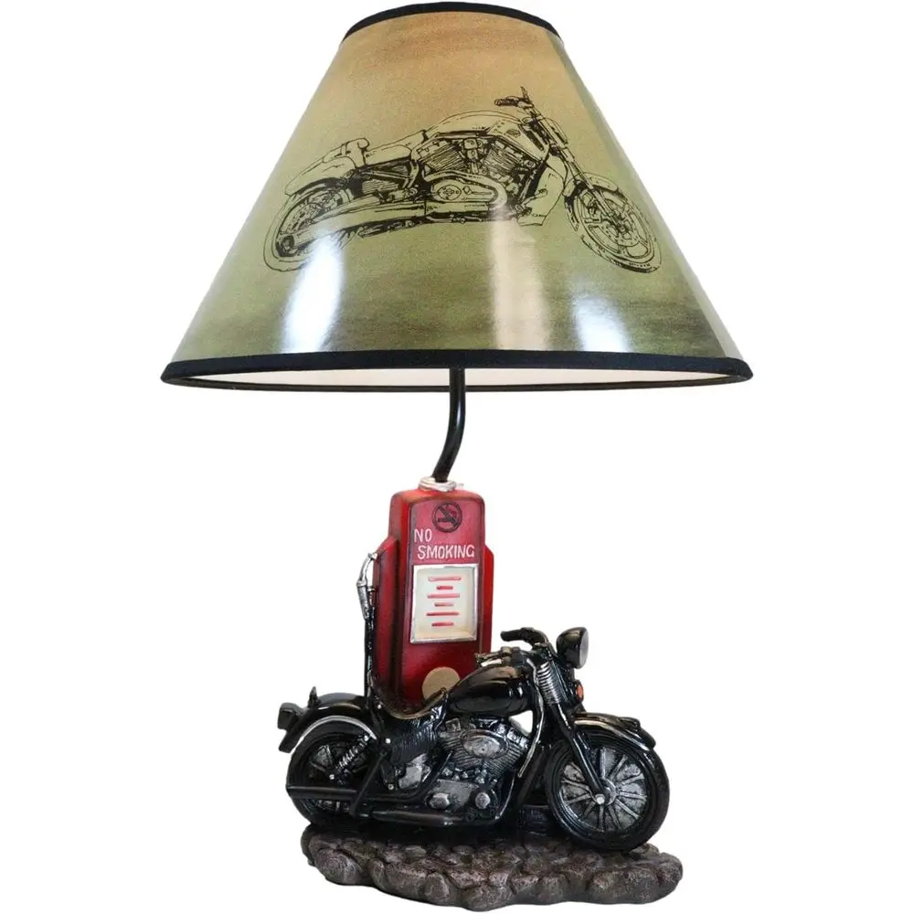 Vintage Retro Black Motorcycle - Decor Lighting & Decor Fires ulasan dan harga