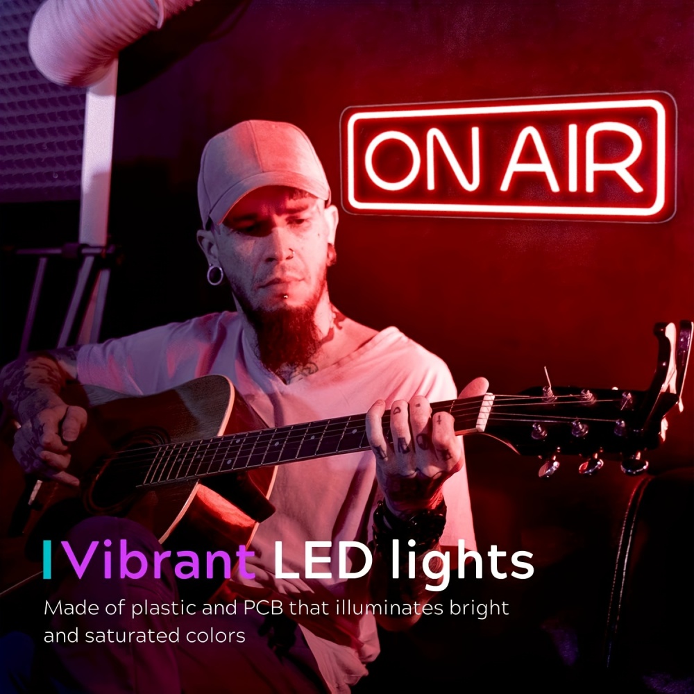 ON AIR Neon Signs - LED Live O - Neon Sign Custom Led ulasan dan harga