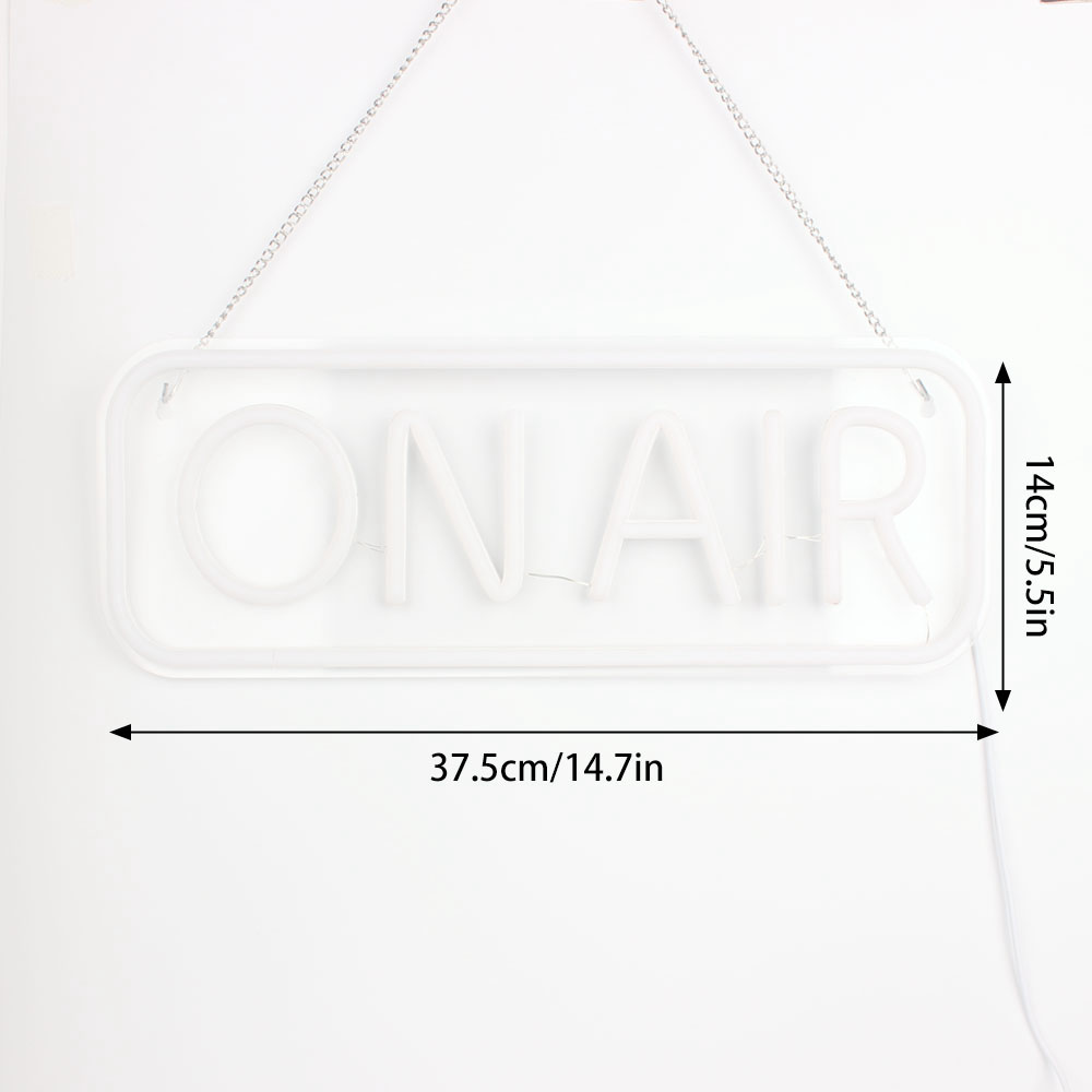ON AIR Neon Signs - LED Live O - Neon Sign Custom Led ulasan dan harga