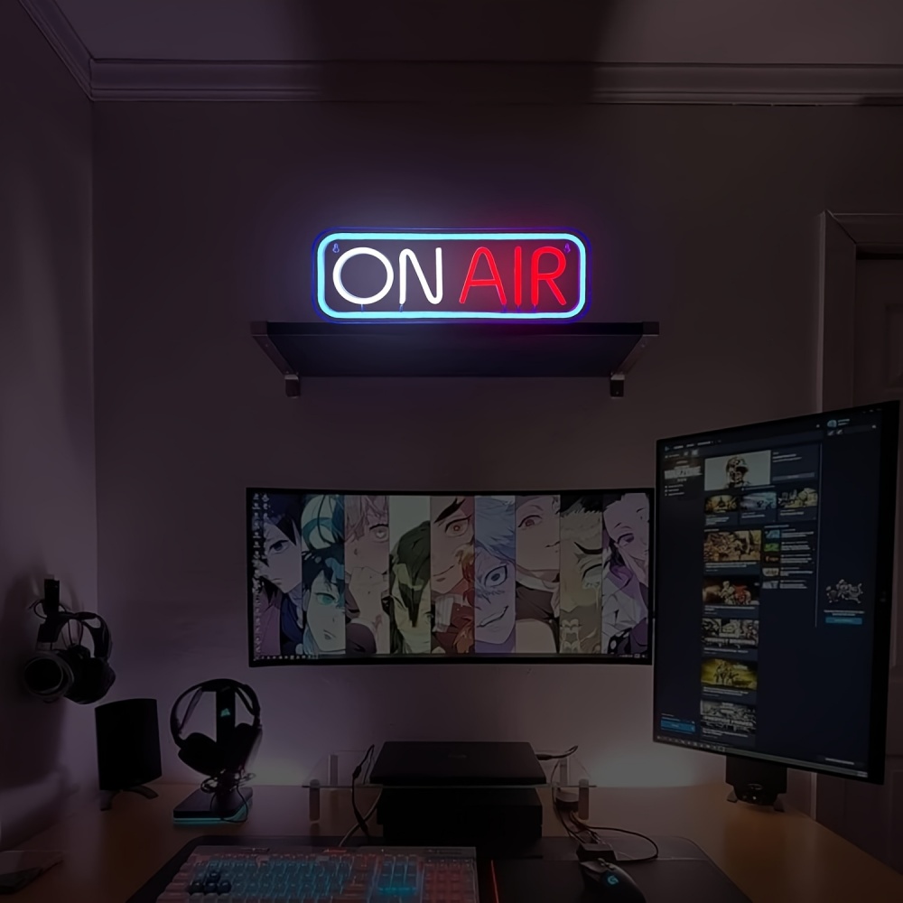 ON AIR Neon Signs - LED Live O - Neon Sign Custom Led ulasan dan harga