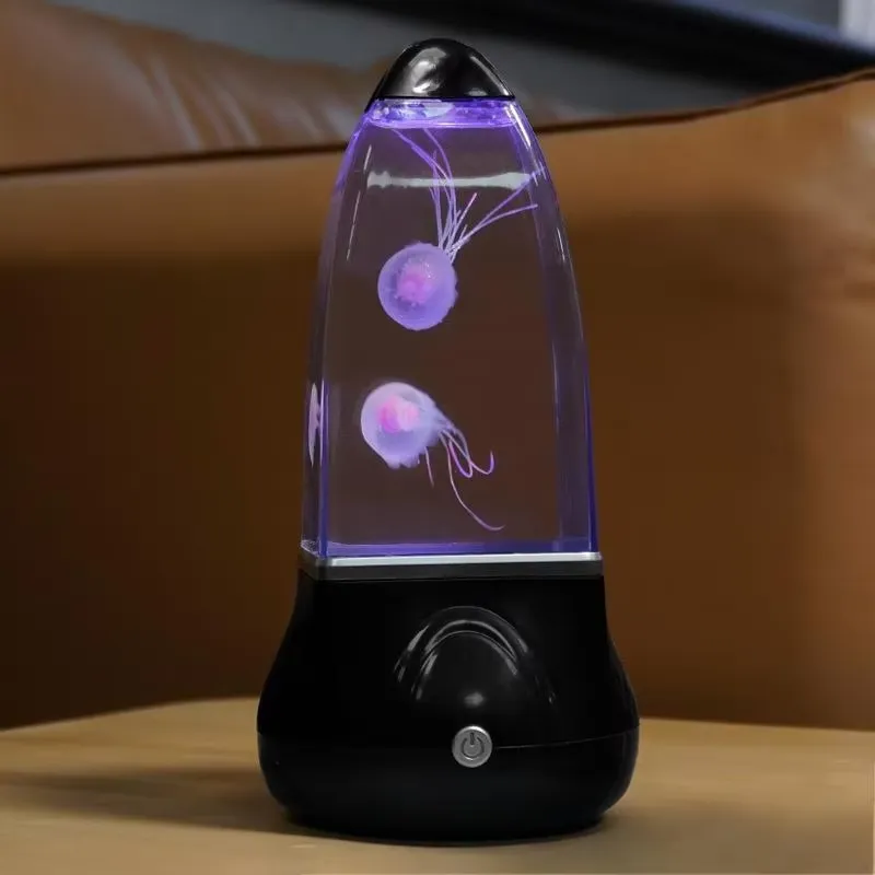 LED Jellyfish Lava Lamp Color  - Lava Lamp Desktop ulasan dan harga