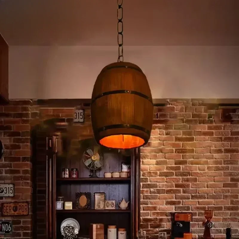 Rustic Lamp Vintage Chandelier - Lighting Decor Living Room ulasan dan harga
