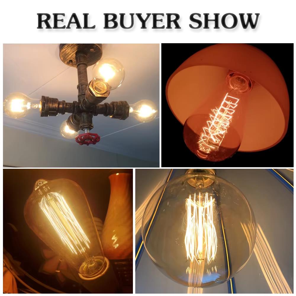 Retro Edison Light Bulb E27 40 - Lighting Decor Items ulasan dan harga