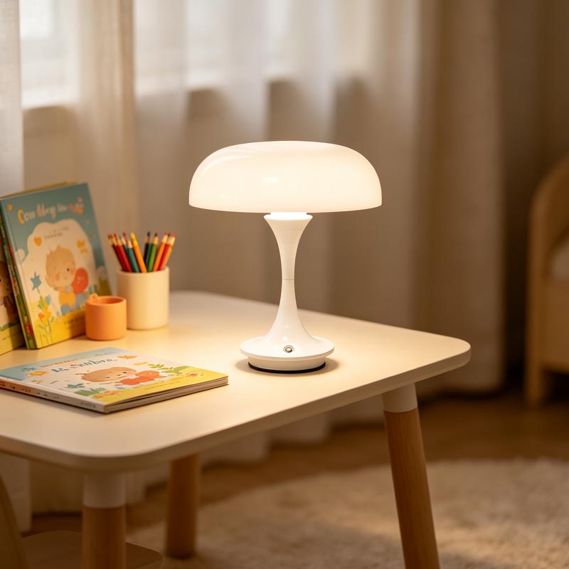 Retro Mushroom Table Lamp, Rec - Mushroom Table Lamp ulasan dan harga