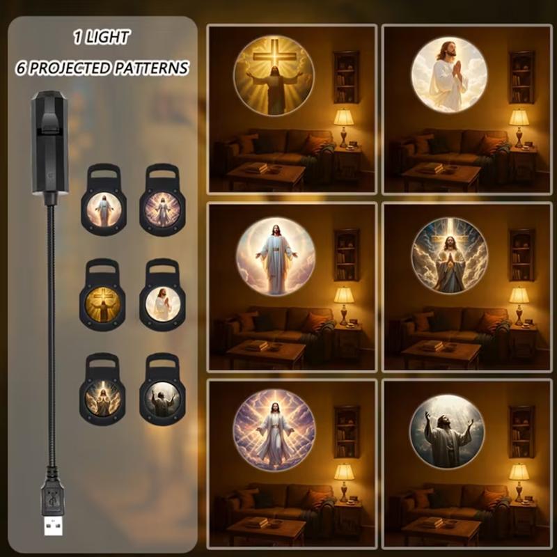 Religious Figure Pattern USB P - Ambient Lighting Decor For Room ulasan dan harga
